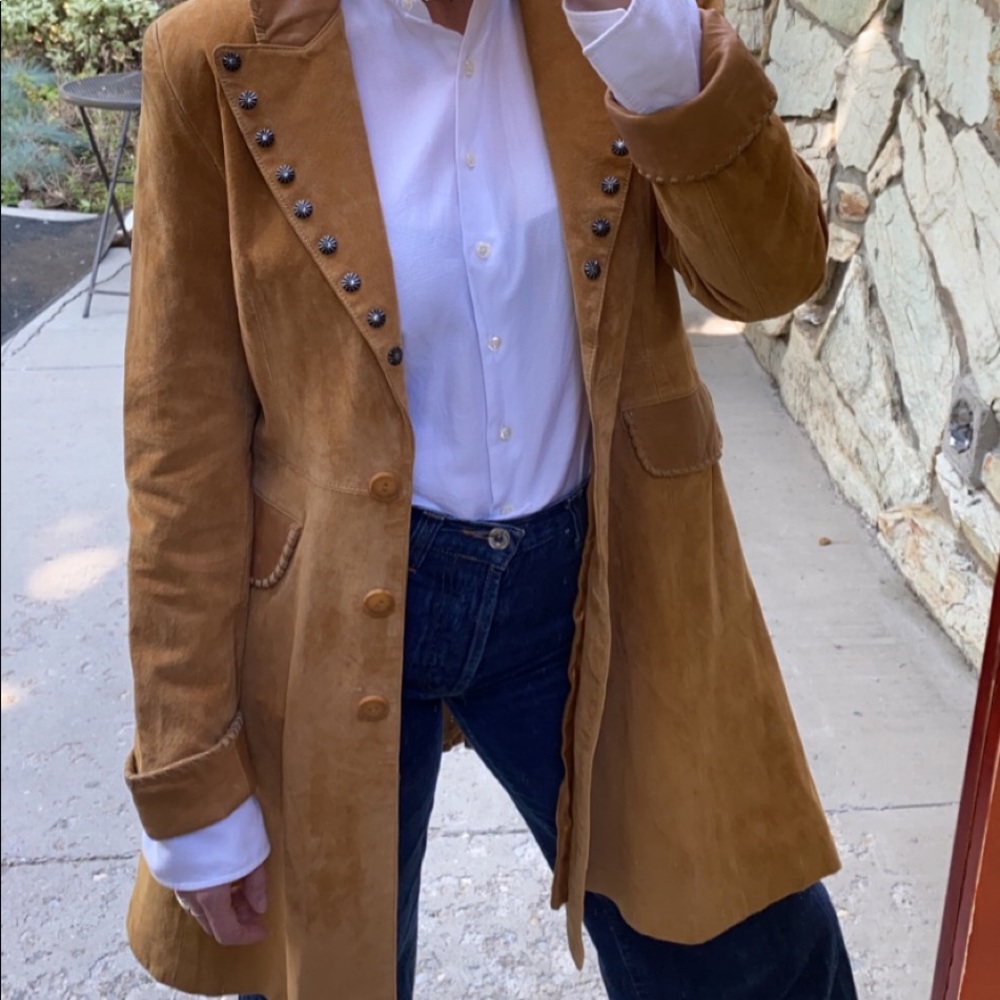 Scully - Vintage Camel Suede Jacket - image 6